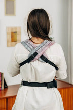 LennyLight Carrier, jacquard weave 100% cotton - WILD WINE - VINEYARD - Woven Baby Standard   lenny_light    #