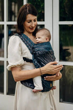 LennyLight Carrier, jacquard weave, (54% cotton, 46% TENCEL™ Lyocell) - RAINFOREST - NOCTURNAL - Woven Baby Standard   lenny_light    #