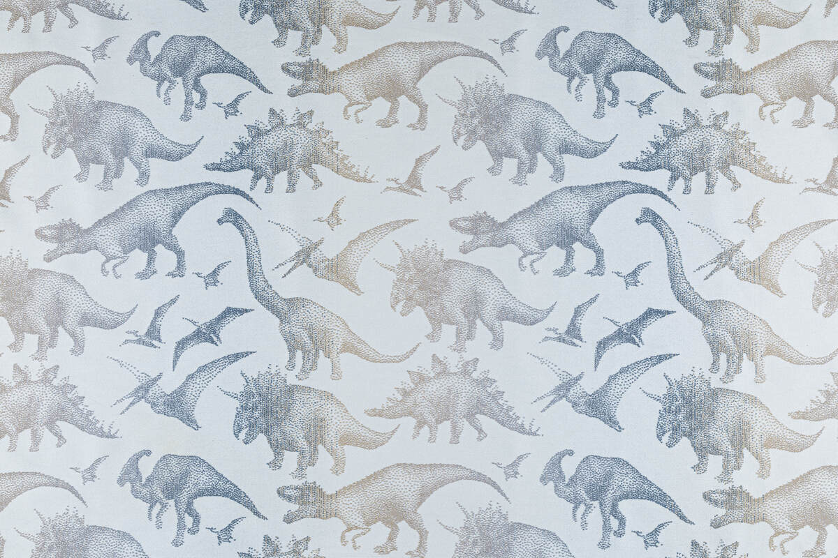 LennyTwin Carrier, jacquard weave 100% cotton - JURASSIC - ICE DESERT - Woven Baby Standard   lenny_twin    #