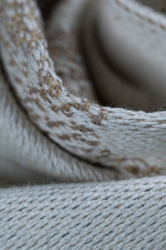 LennyTwin Carrier, jacquard weave 100% cotton - JURASSIC - ICE DESERT - Woven Baby Standard   lenny_twin    #