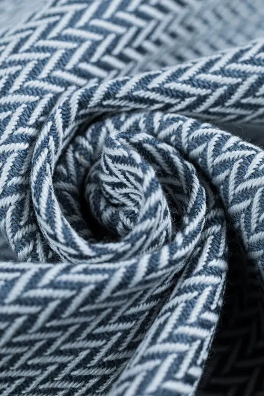 My First Carrier - LennyLight, herringbone weave 100% cotton - LITTLE HERRINGBONE GREY - Woven Baby Standard   lenny_light    #