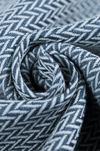 My First Carrier - LennyLight, herringbone weave 100% cotton - LITTLE HERRINGBONE GREY - Woven Baby Standard   lenny_light    #