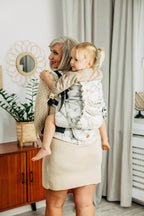 LennyPreschool Carrier, jacquard weave 100% cotton - JURASSIC - ICE DESERT - Woven Baby Preschool   lenny_preschool    #