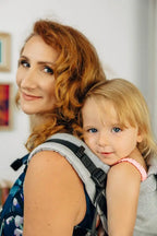 LennyPreschool Carrier, broken - twill weave (58% cotton, 42% linen) - COAST - Woven Baby Preschool   lenny_preschool    #