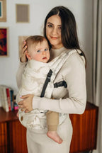LennyLight Carrier, jacquard weave 100% cotton - JURASSIC - ICE DESERT - Woven Baby Standard   lenny_light    #