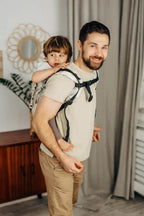 Lenny Buckle Onbuhimo PRO baby carrier, jacquard weave (100% cotton) - JURASSIC - ICE DESERT - Woven Baby Preschool   buckle_onbu_pro_carriers    #