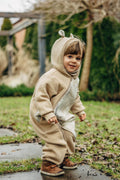 Jumpsuit for a child- Beige & Jurassic - Ice Desert