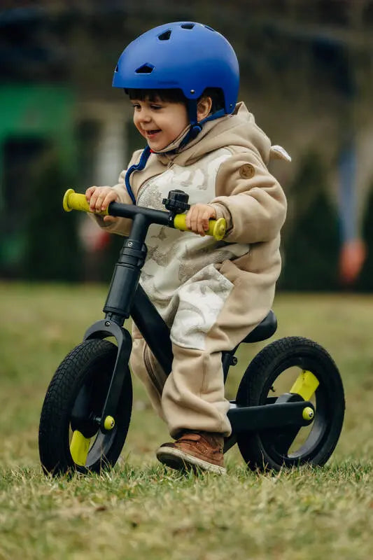 Jumpsuit for a child- Beige & Jurassic - Ice Desert - Woven Baby 62   bear_romper    #
