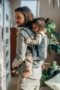 LennyLight Carrier, jacquard weave 100% cotton - WILD SOUL - NIKE - Woven Baby Standard   lenny_light    #