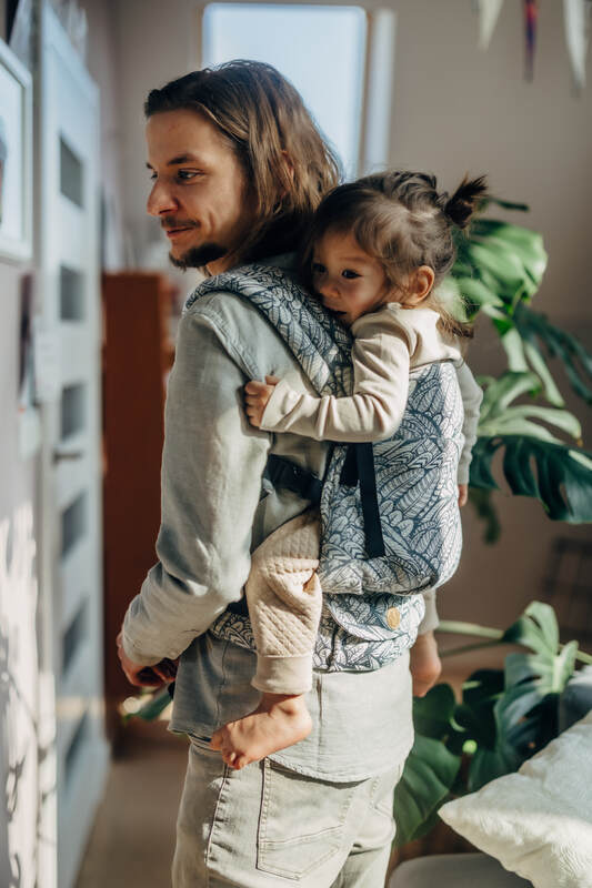 LennyLight Carrier, jacquard weave 100% cotton - WILD SOUL - NIKE - Woven Baby Standard   lenny_light    #