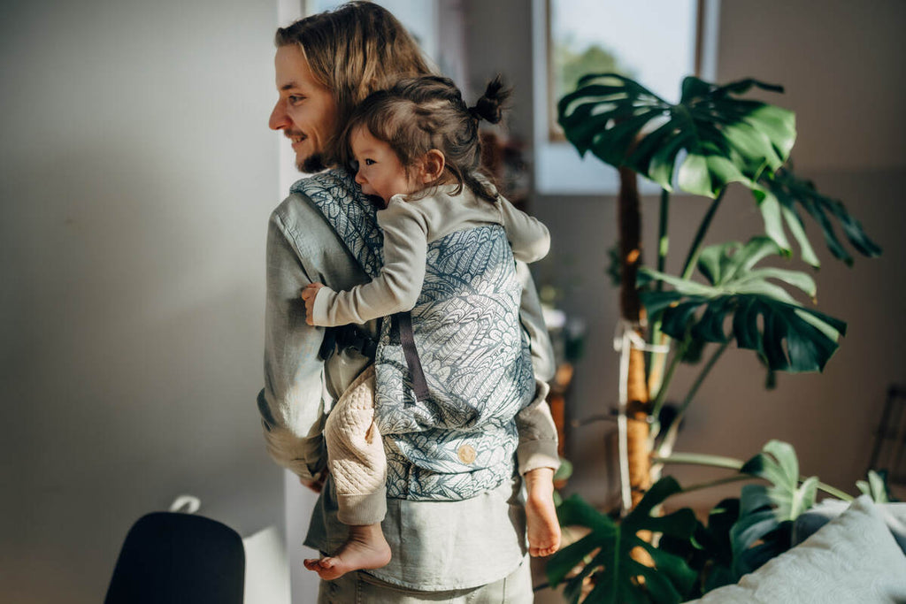 LennyLight Carrier, jacquard weave 100% cotton - WILD SOUL - NIKE - Woven Baby Standard   lenny_light    #