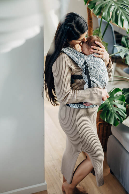 LennyLight Carrier, jacquard weave 100% cotton - WILD SOUL - NIKE - Woven Baby Standard   lenny_light    #