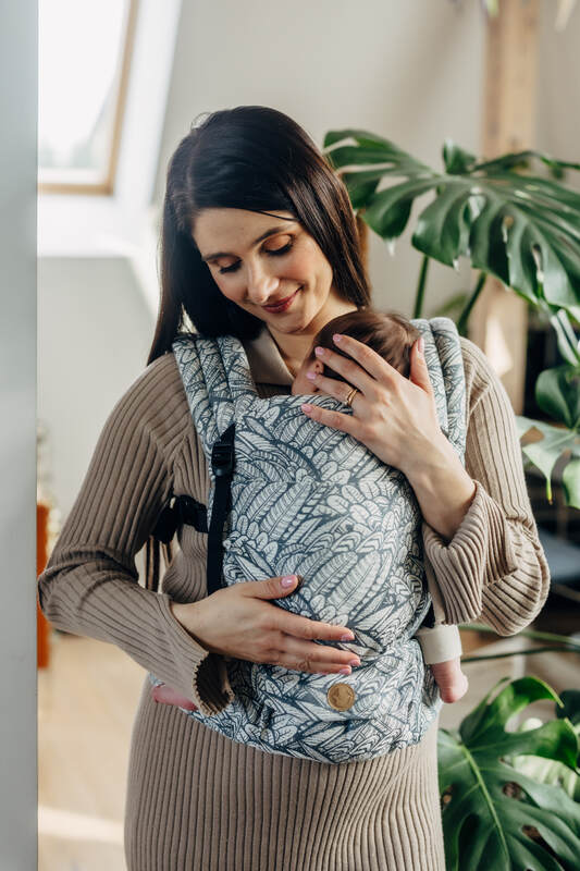 LennyLight Carrier, jacquard weave 100% cotton - WILD SOUL - NIKE - Woven Baby Standard   lenny_light    #