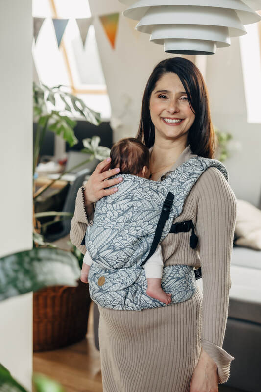 LennyLight Carrier, jacquard weave 100% cotton - WILD SOUL - NIKE - Woven Baby Standard   lenny_light    #
