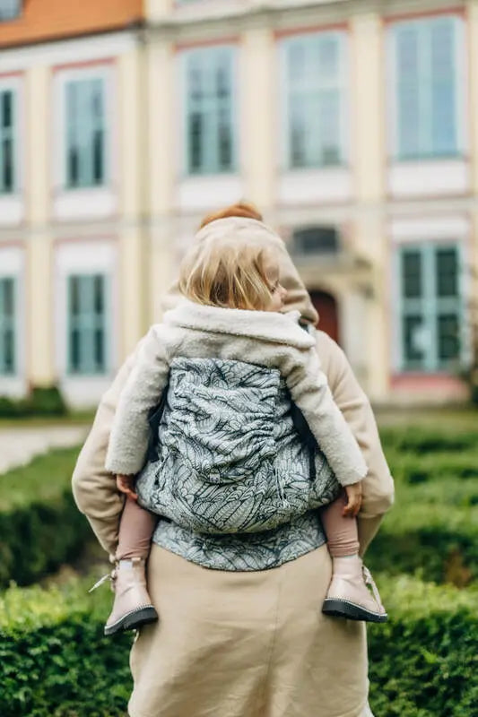 LennyPreschool Carrier, jacquard weave 100% cotton - WILD SOUL - NIKE - Woven Baby Preschool   lenny_preschool    #