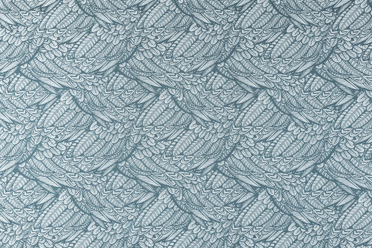 Ring Sling, Jacquard Weave (100% cotton), with gathered shoulder - WILD SOUL - NIKE - standard 1.8m - Woven Baby    ring_slings    #