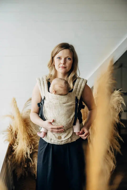LennyLight Carrier, jacquard weave 100% cotton - RAPUNZEL - AURATUM - Woven Baby Standard   lenny_light    #