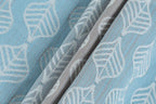 Ring Sling, Jacquard Weave (100% cotton), with gathered shoulder - PETALS - RESTFUL - standard 1.8m - Woven Baby    ring_slings    #