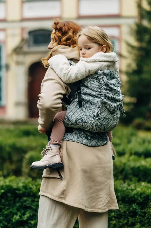 LennyPreschool Carrier, jacquard weave 100% cotton - WILD SOUL - NIKE - Woven Baby Preschool   lenny_preschool    #