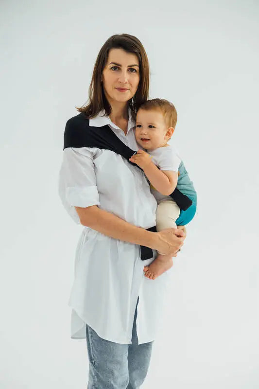 LennyHip Carrier (1/2 of LennyTwin Carrier), broken-twill weave 100% cotton - AIRGLOW - Woven Baby Size - Standard   lenny_hip    #