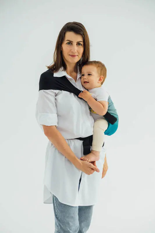 LennyHip Carrier (1/2 of LennyTwin Carrier), broken-twill weave 100% cotton - AIRGLOW - Woven Baby Size - Standard   lenny_hip    #