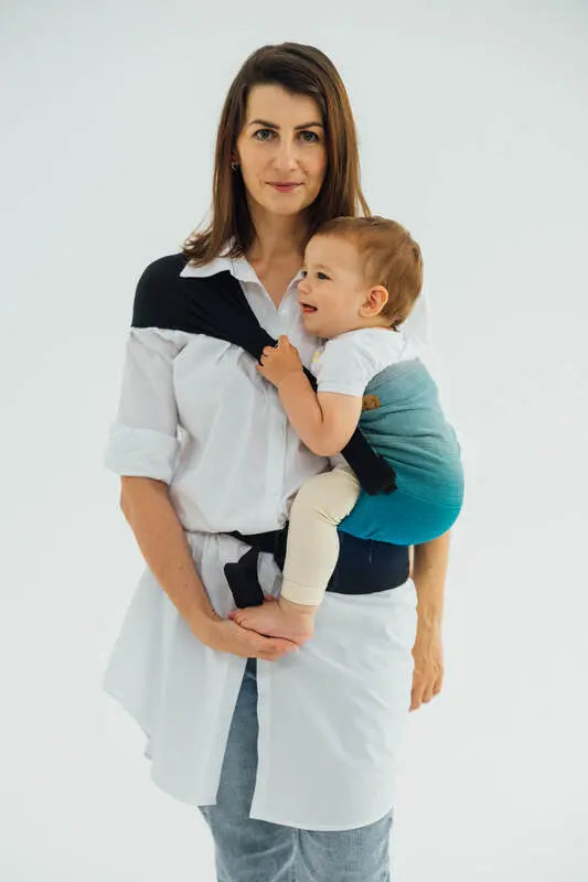 LennyHip Carrier (1/2 of LennyTwin Carrier), broken-twill weave 100% cotton - AIRGLOW - Woven Baby Standard   lenny_hip    #