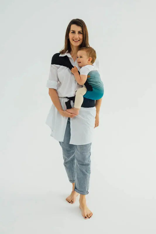 LennyHip Carrier (1/2 of LennyTwin Carrier), broken-twill weave 100% cotton - AIRGLOW - Woven Baby Size - Standard   lenny_hip    #