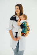 LennyHip Carrier (1/2 of LennyTwin Carrier), jacquard weave 100% cotton - JURASSIC - NEW ERA