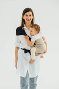 LennyHip Carrier (1/2 of LennyTwin Carrier), broken-twill weave 100% cotton - PEANUT BUTTER