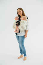 LennyTwin Carrier, jacquard weave 100% cotton - JURASSIC - ICE DESERT - Woven Baby Standard   lenny_twin    #