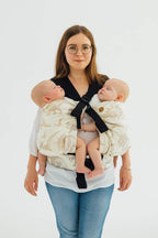 LennyTwin Carrier, jacquard weave 100% cotton - JURASSIC - ICE DESERT - Woven Baby Standard   lenny_twin    #