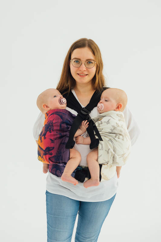 LennyTwin Carrier- MULTIPATTERN (You choose each carrier in a different design) - Woven Baby Standard   lenny_twin    #