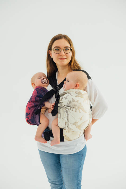 LennyTwin Carrier- MULTIPATTERN (You choose each carrier in a different design) - Woven Baby Standard   lenny_twin    #