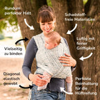 DIDYMOS-Baby Wrap Sling 1975 Stracciatella Hemp - Woven Baby 3       #
