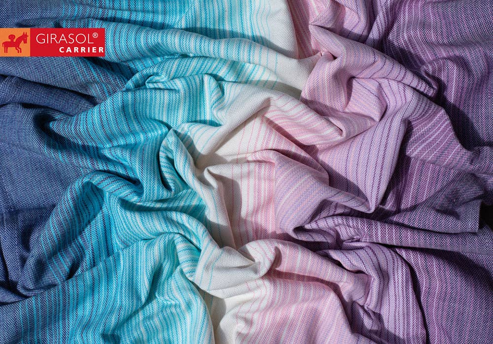Girasol Baby wrap Candy Clouds by Risaroo - recycled cotton - Woven Baby 4   Baby Wrap    #