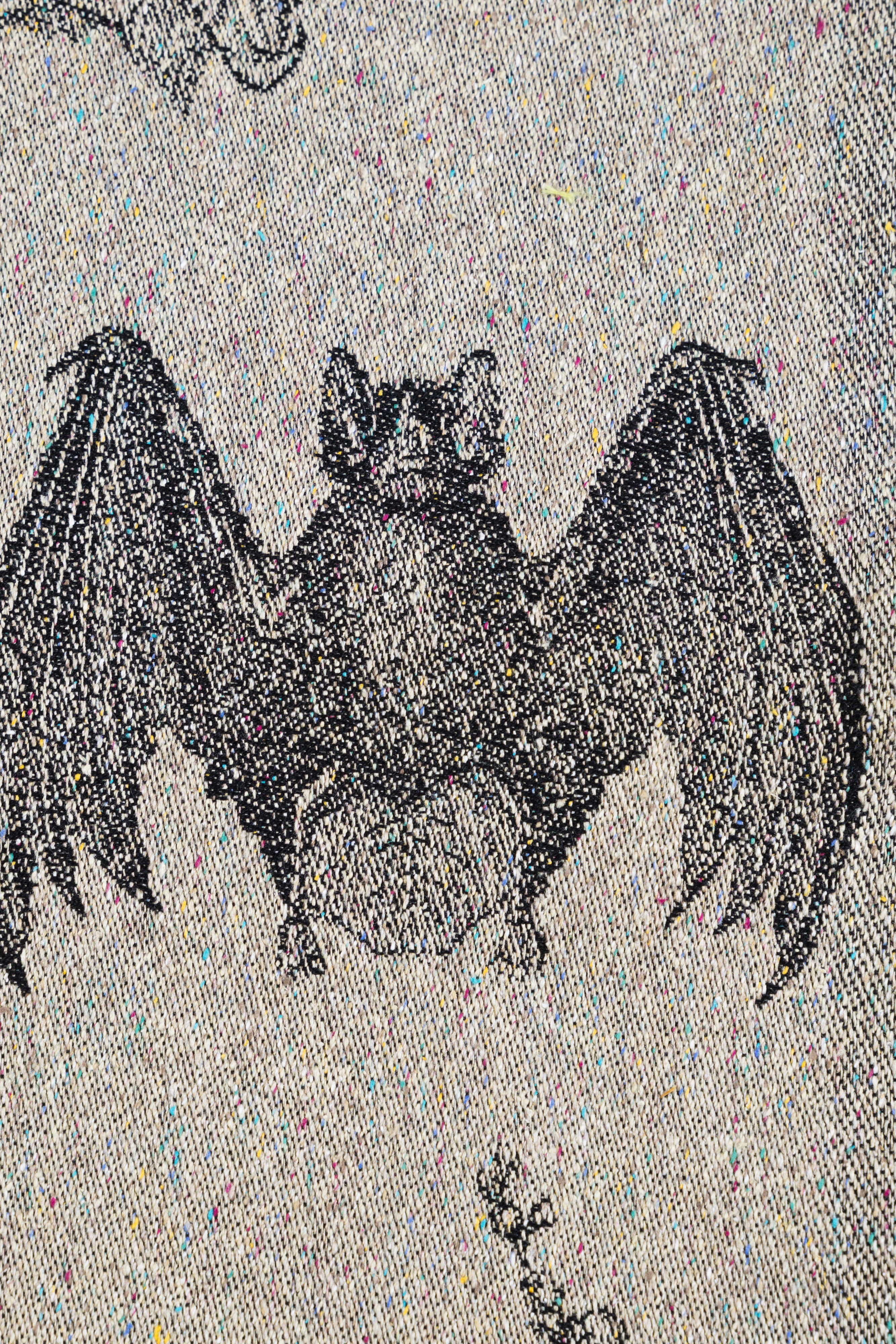 It's Bats -Pamina Baby Wrap 65% cotton, 35% silk - Woven Baby XS-4   long_woven_wraps    #