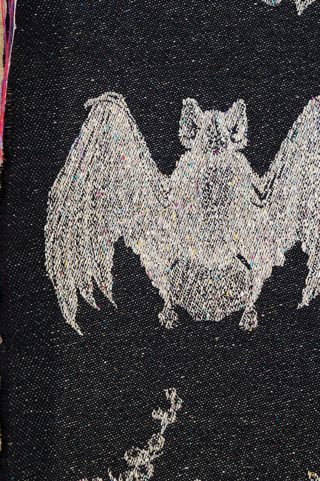 It's Bats -Pamina Baby Wrap 65% cotton, 35% silk - Woven Baby XS-4   long_woven_wraps    #