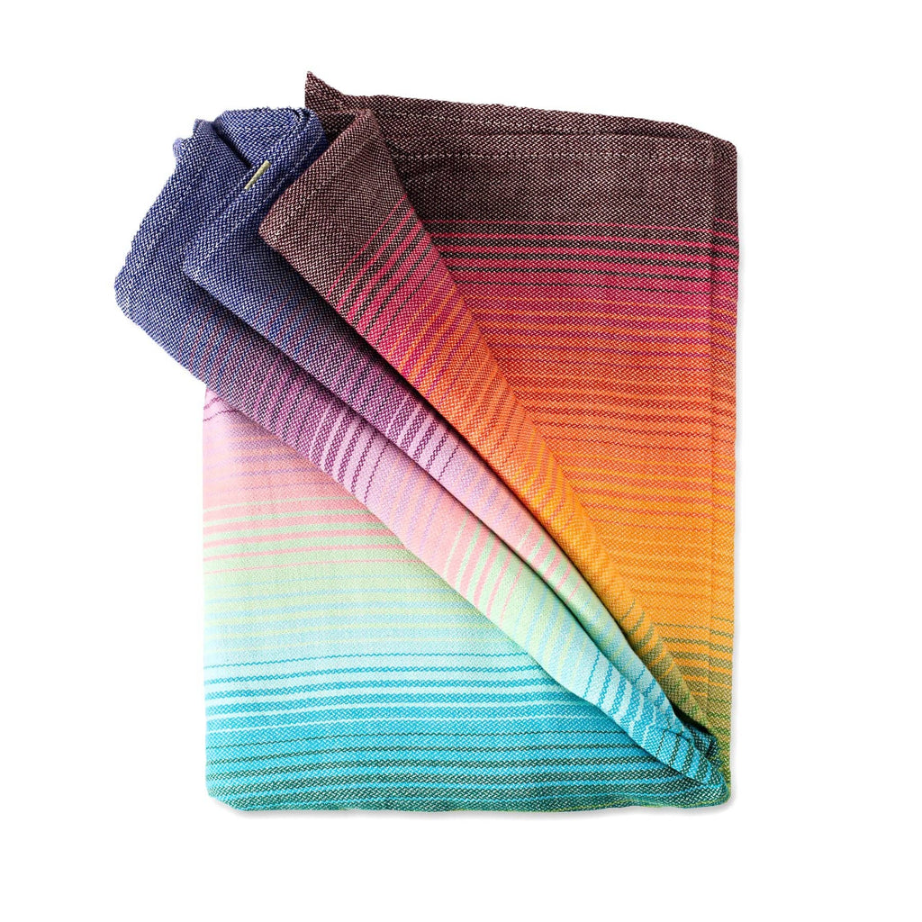Girasol Baby Woven Wrap Rainbow Dreamer - Recycled Cotton - Woven Baby Size 2 (2.60m)   Baby Wraps    #