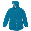 DIDYMOS Hoodie Jacket, boiled wool blue - Woven Baby 62/68 / blue   Accessories > Babyclothes > Overalls and jackets boiled wool    #