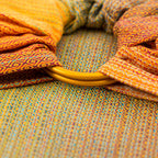 Ringsling Free Elf Fusion D'oro - double weft - Girasol - Woven Baby 1   Ring Sling    #