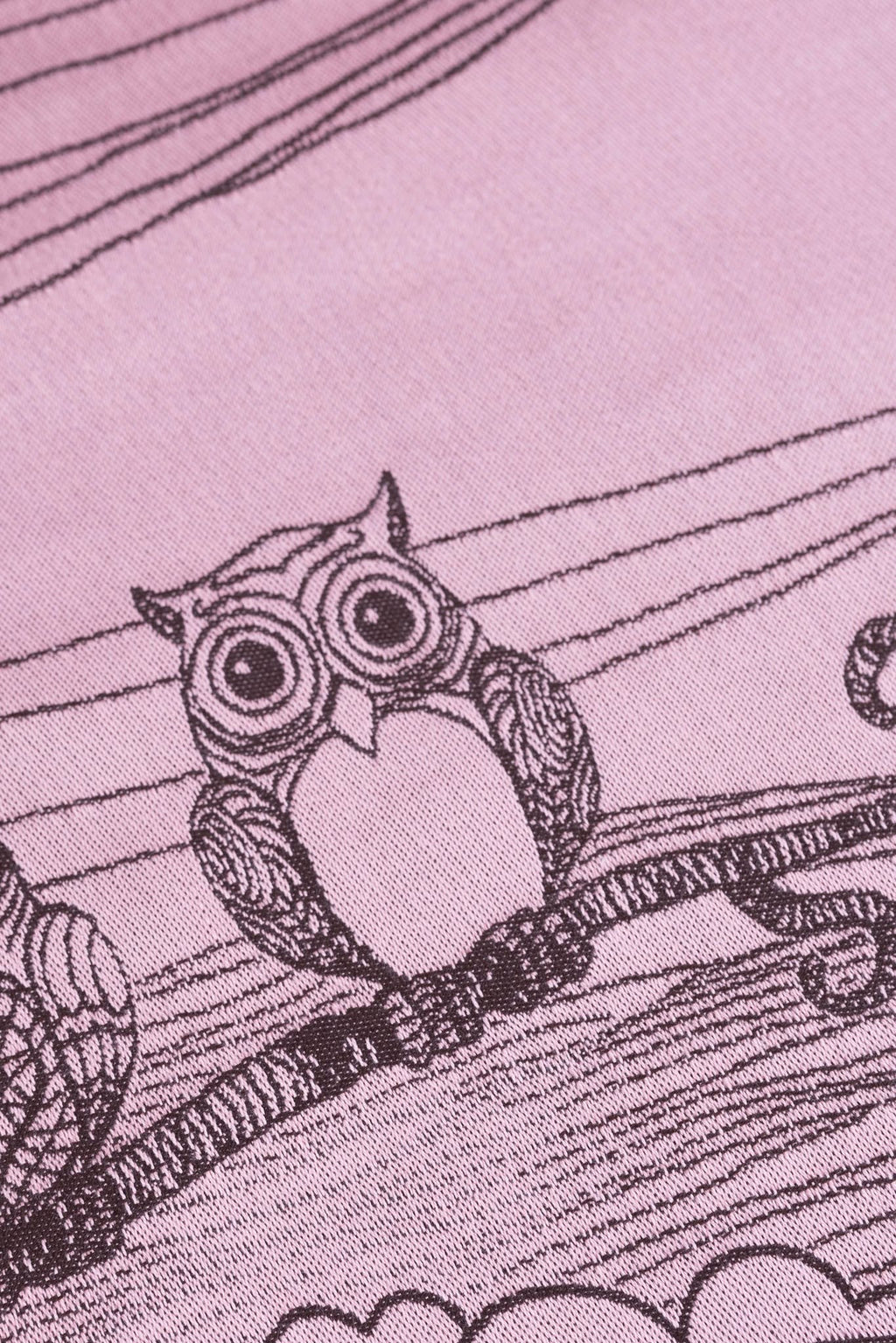 Bubo Owls – Candy Pop Long Cardigan - Woven Baby S / Standard (Light Purple Background Bubo Owls – Candy Pop		)-S / Reverse (Dark Purple Background Bubo Owls – Candy Pop		)-M / Standard (Light Purple Background Bubo Owls – Candy Pop		)-M / Reverse (Dark Purple Background Bubo Owls – Candy Pop		)-L / Standard (Light Purple Background Bubo Owls – Candy Pop		)       #