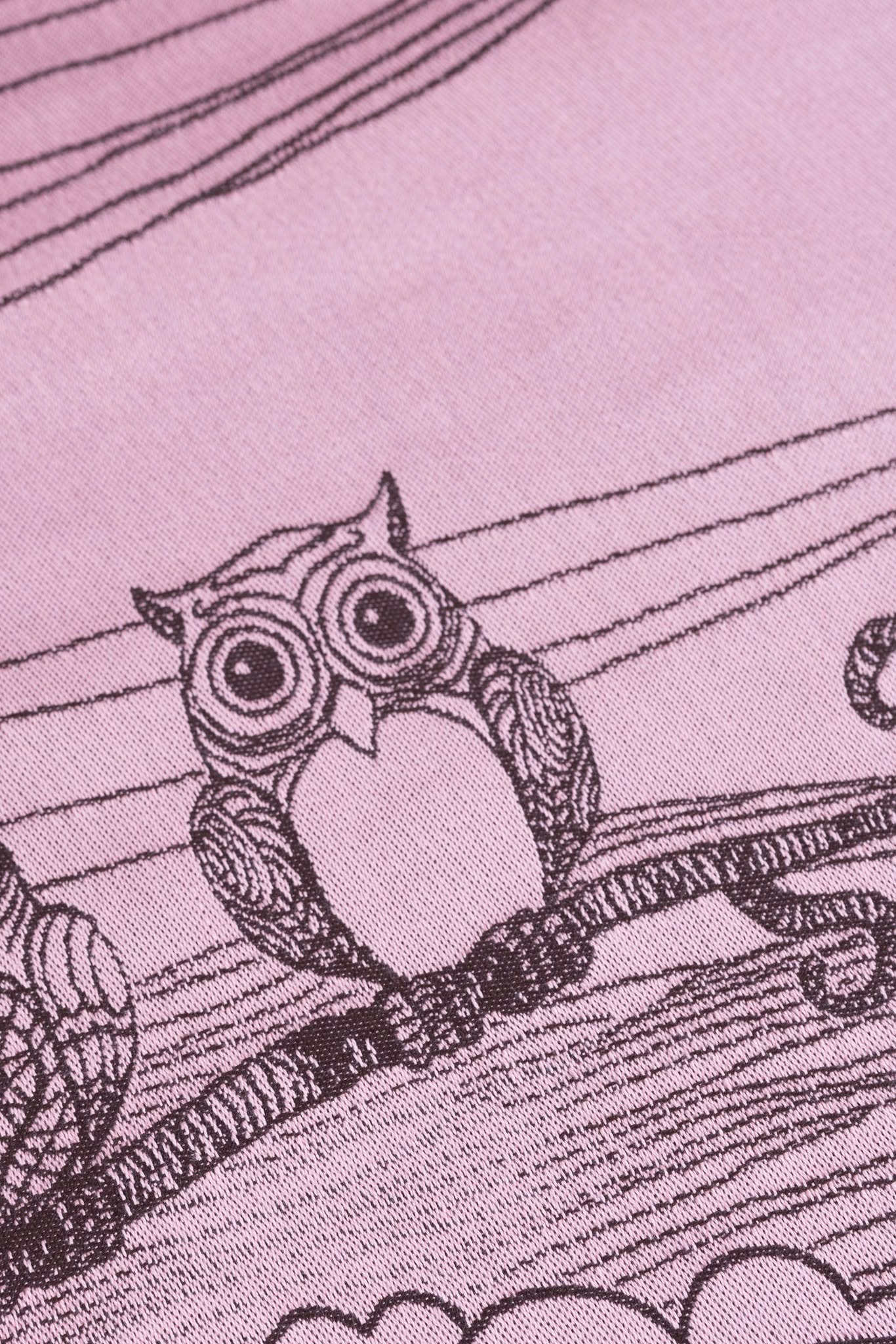 Bubo Owls – Candy Pop Long Cardigan - Woven Baby S / Standard (Light Purple Background Bubo Owls – Candy Pop		)-S / Reverse (Dark Purple Background Bubo Owls – Candy Pop		)-M / Standard (Light Purple Background Bubo Owls – Candy Pop		)-M / Reverse (Dark Purple Background Bubo Owls – Candy Pop		)-L / Standard (Light Purple Background Bubo Owls – Candy Pop		)       #