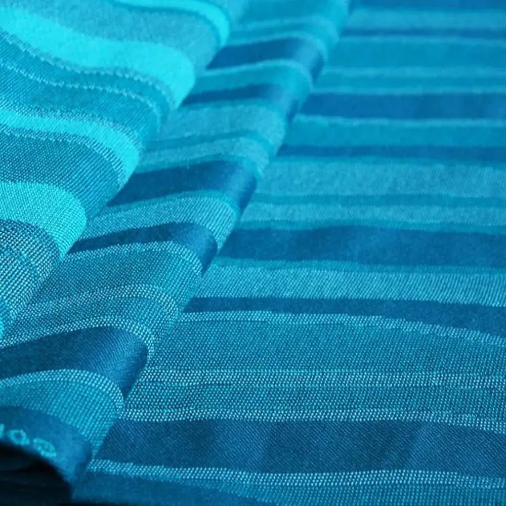 DIDYMOS Doll Sling Waves Acqua - Woven Baby One Size / blue   Accessories > Doll Carriers > Doll Slings    #