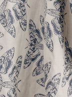 QOTN Tamino Lenny Onbuhimo Pro 53% cotton, 33% linen, 14% tussah silk - Woven Baby standard / Standard (blue with white moths)-toddler / Standard (blue with white moths)-preschool / Standard (blue with white moths)-standard / Reverse (white with blue moths)-toddler / Reverse (white with blue moths)   buckle_onbu_pro_carriers    #