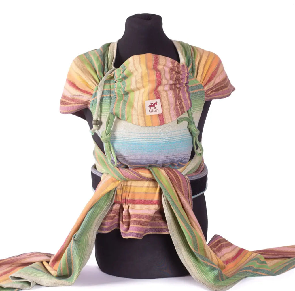 Lumen WrapMySol by Girasol - Woven Baby Tie Waist   WrapMySol    #