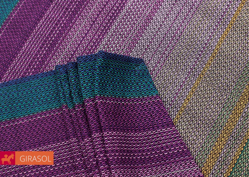 Girasol Baby Wrap Kokiri Cuervo Double Weft