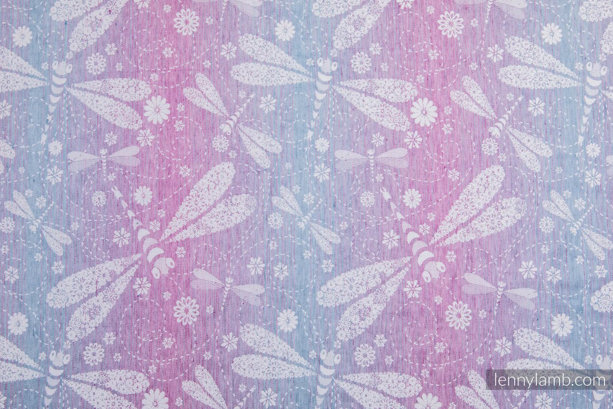 Dragonfly Lavender -  Ring Sling - Woven Baby size 1 - 1.8m with gathered shoulder / Standard (Lavender Background)   ring_slings    #