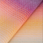 Baby wrap Diamond Rainbow - by Girasol- recycled cotton - Woven Baby Size 2 (2.60m)   Baby Wraps    #