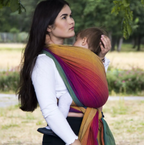 Girasol Baby Woven Wrap - Paradise - Woven Baby Size 2 (2.60m)   Baby Wraps    #