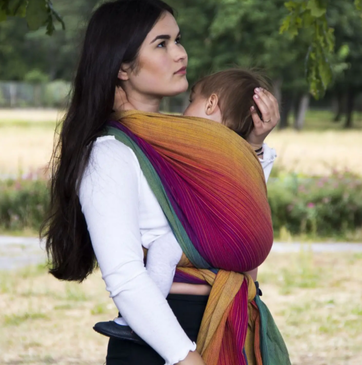 Girasol Baby Woven Wrap - Paradise - Woven Baby Size 2 (2.60m)   Baby Wraps    #